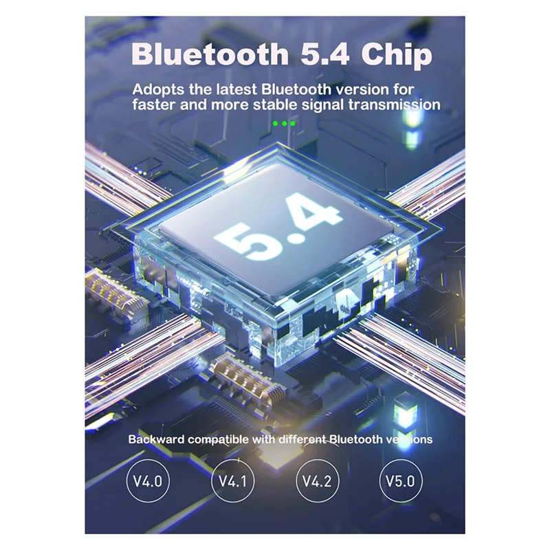 Bluetooth 5.4 3D Stereo Receiver USB Playback Optical Fiber Coaxial Output For Classic Audio Receivers-A09I