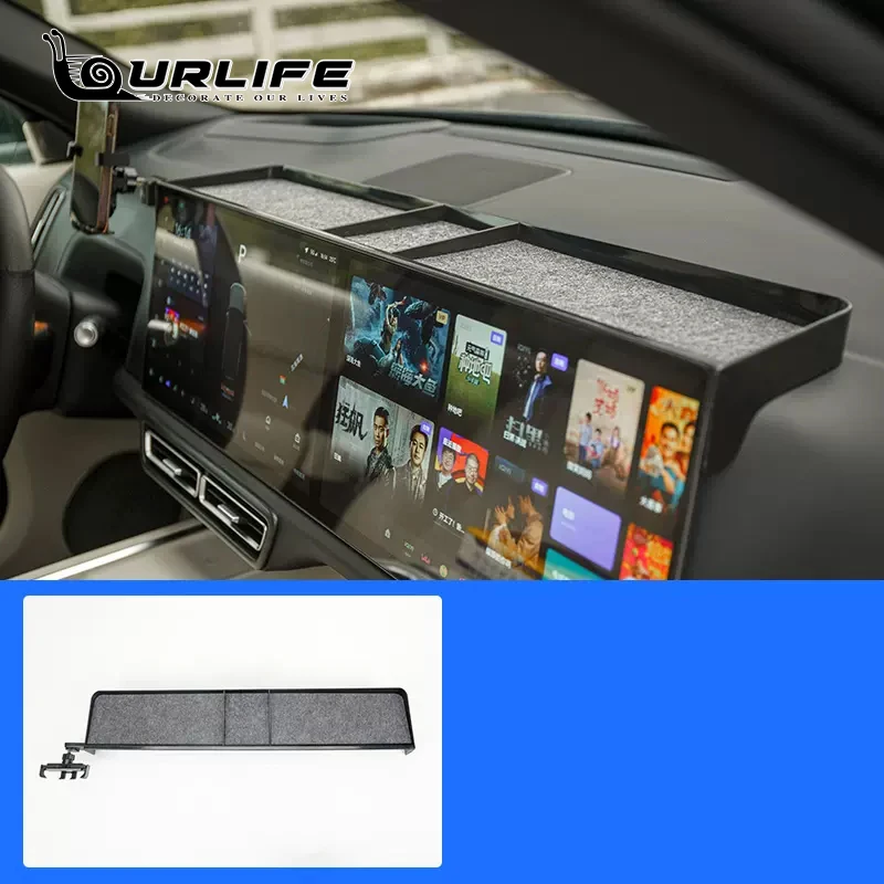 

For LI L9 L9 2021 2022 2023 2024 2025 Car Dashboard Console Storage Box Organizer Interior Accessories