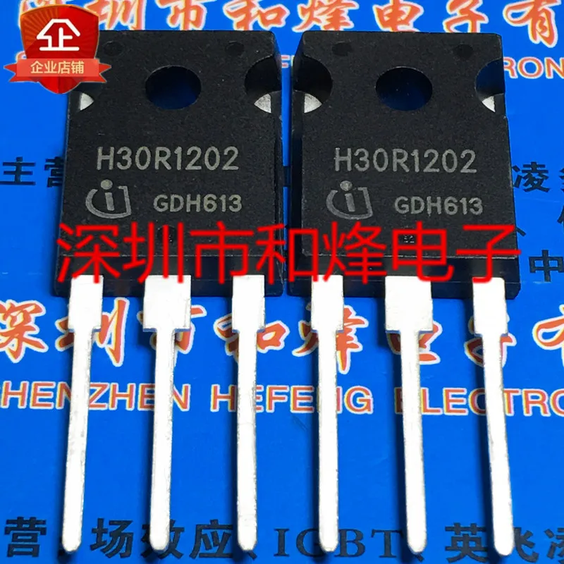 5PCS-10PCS H30R1202 IHW30N120R2  TO-247 1200V 30A  In Stock Import Original Fast Shipping Best Quality