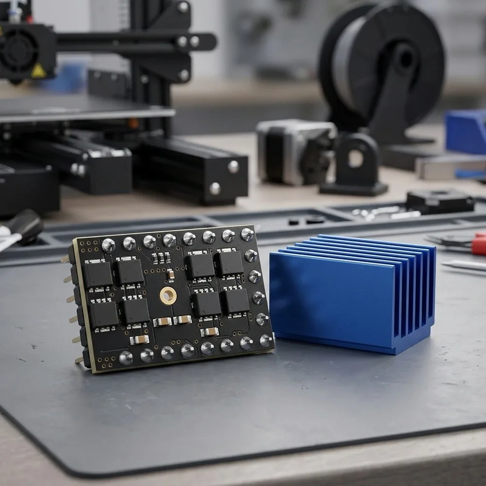 TMC5160 Quiet Step Motor Driver for 3D Printers Compatible with Trinamic StealthChop2 Technology 8V to 60V Operating Voltage