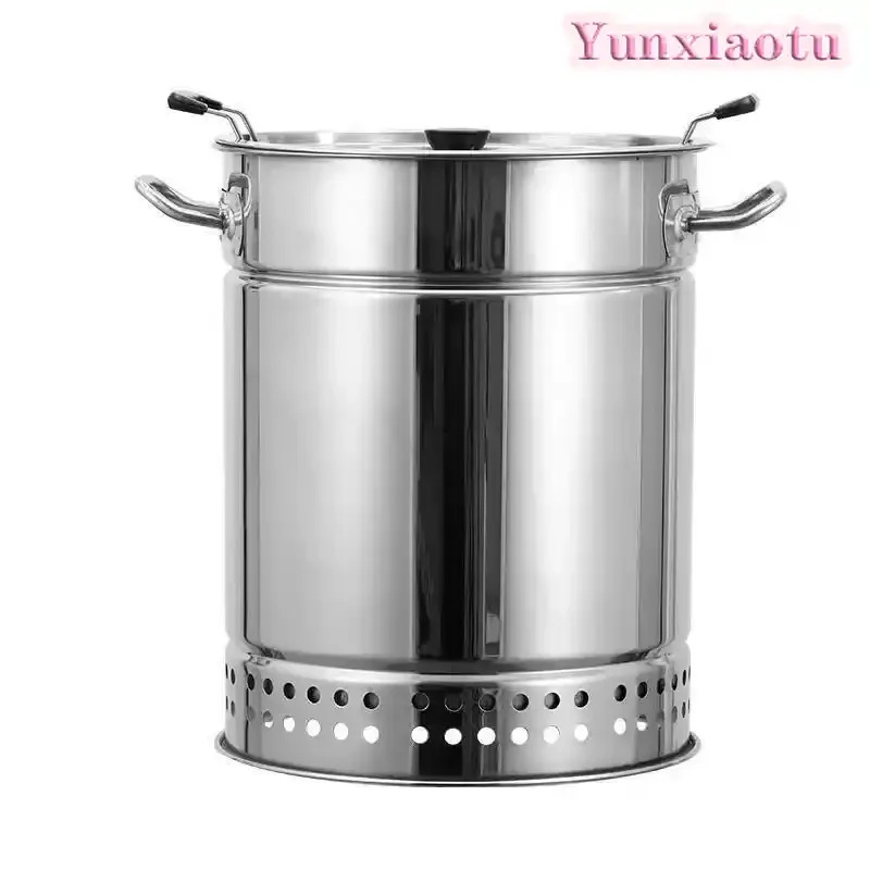 BBQ  Smokeless Barbecue Home Outdoor Hanging Stove Charcoal Grill Indoor Stainless Steel Oven 20/28 Strings