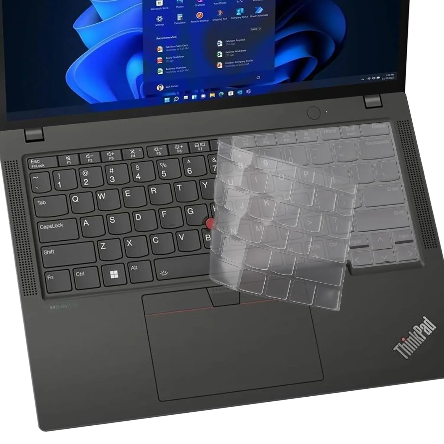 

TPU Laptop Keyboard Cover Skin For LENOVO ThinkPad X13 Gen 5 / Lenovo ThinkPad X13 Yoga Gen 4 / Thinkpad X13s Gen 1 / Nano Gen 3