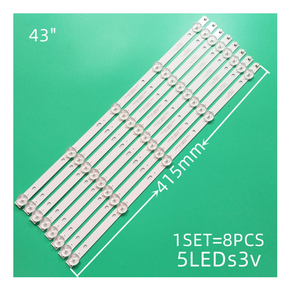 

LED Backlight for 43LE5173D 43LE7173D 43PFT4001 43PFT6100S 43PHT4001 43PFF5459 42PUF6052 K420WD7 4708-K420WD-A3213K01 TH-43C500C