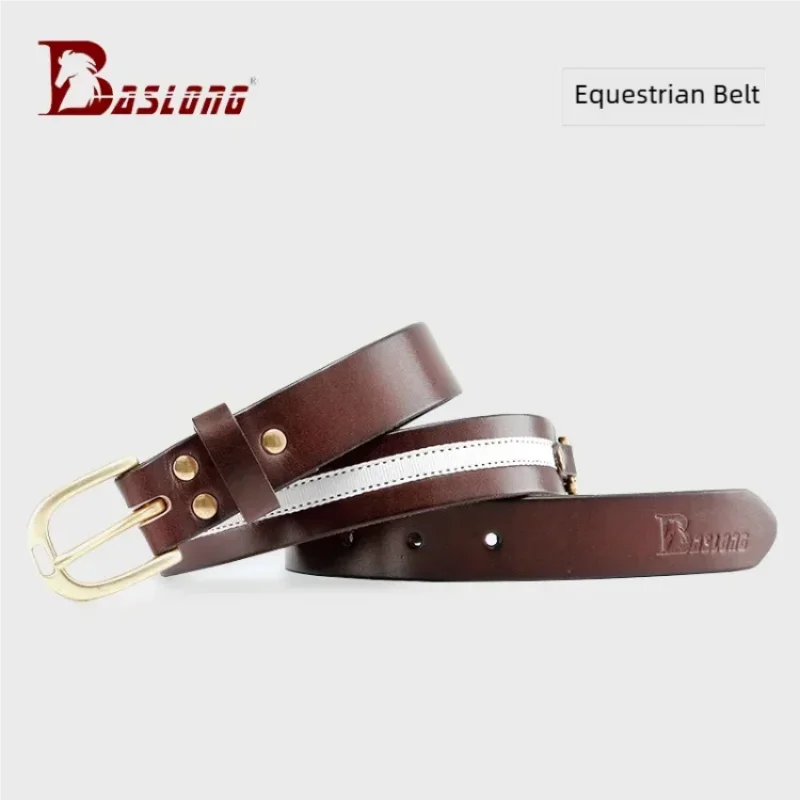 ceinture-equestre-baslong-en-cuir-veritable-pour-enfants-et-adultes-ceinture-de-taille-pour-l'equitation-decoration-equestre-decontractee-confortable-et-reglable