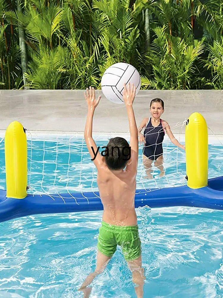 Cx Schwimmbad aufblasbare Kinder Wasser schwimmende Spielzeug Basketball Volleyball Tür Requisiten