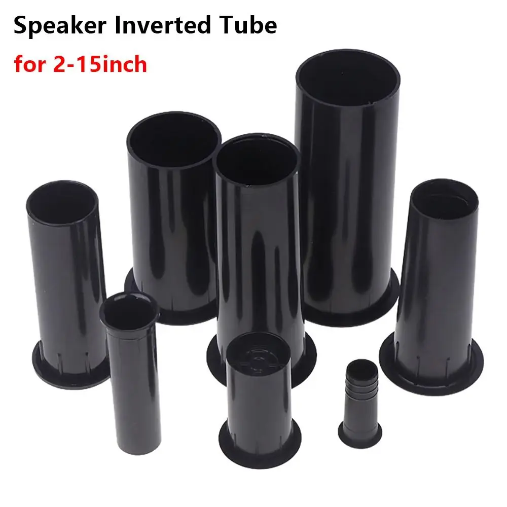 1Pcs Durable Vent Speaker Port Tube Plastic Bass Reflexes Inverted Tube Guide Tube for 2-15inch Speaker