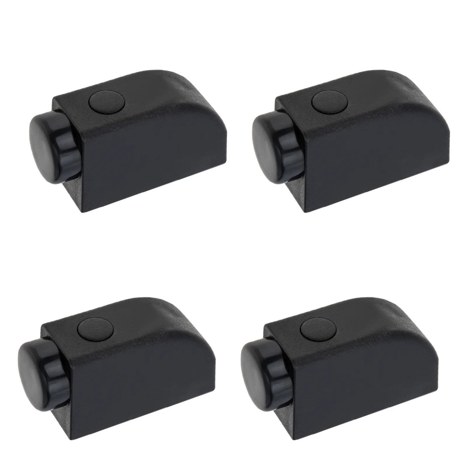 4 قطعة قفل النافذة المنزلقة خزائن الأمان انزلاق وشاح سدادة قفل أمان غير الحفر تركيب الباب والنافذة #2