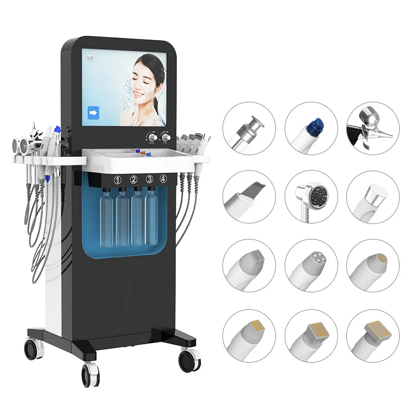 Multifunzione per la cura della pelle Diamond dermoabrasione Machine Water Facial Hydra dermoabrasione SPA salone di bellezza