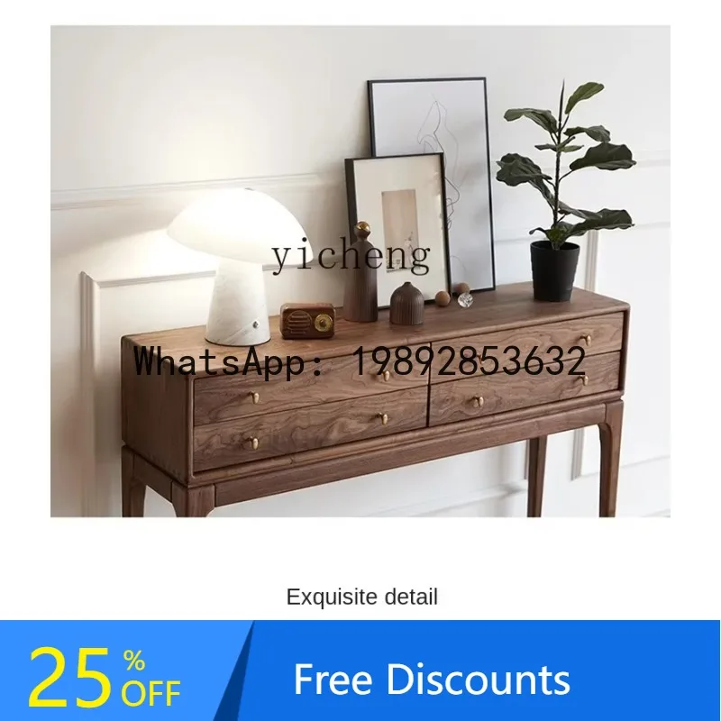 

LYY 1Console Tables Locker Aisle Sideboard Cabinet Length Several Table High Foot Cabinet