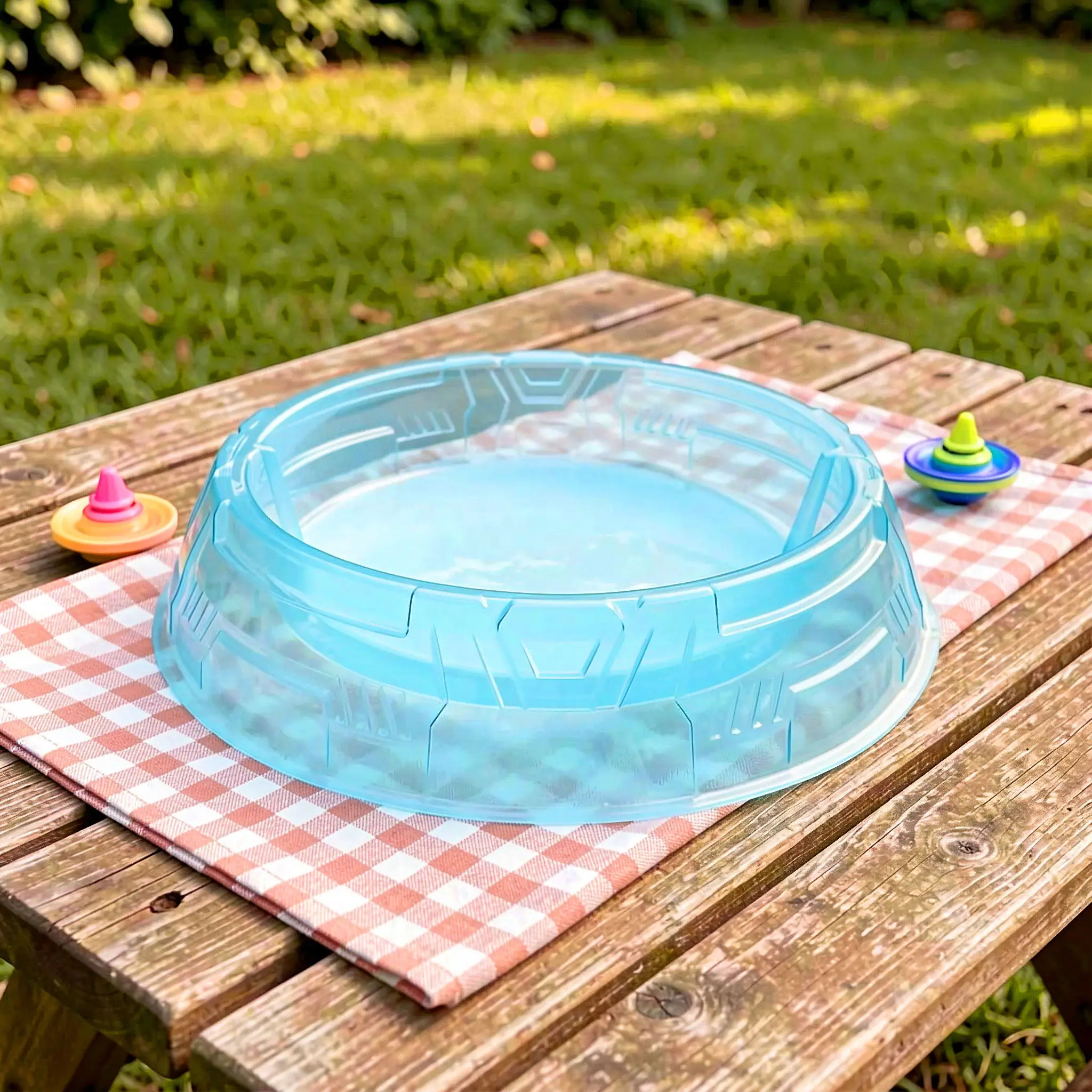 Gyro Stadium 12 Inch Spinning Tray Anti Slip Modular Design Gyro Play Arena Clear Victory Zones Battle Tops Stadium