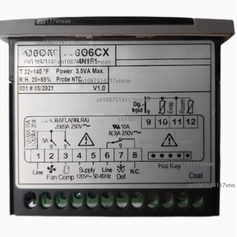 

Термостат XR06CX-4N1F1 120В