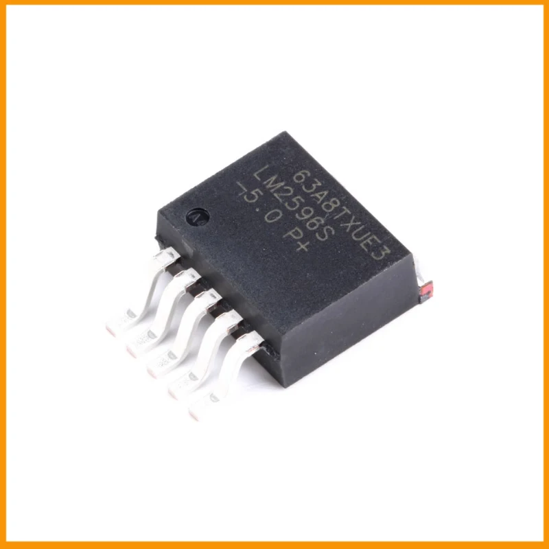 5Pcs/Lot  New Origina LM2596SX-5.0/NOPB  LM2596SX-5.0  Buck Switching Regulator IC Positive Fixed 5V 1 Output 3A TO-263-6, D²Pak