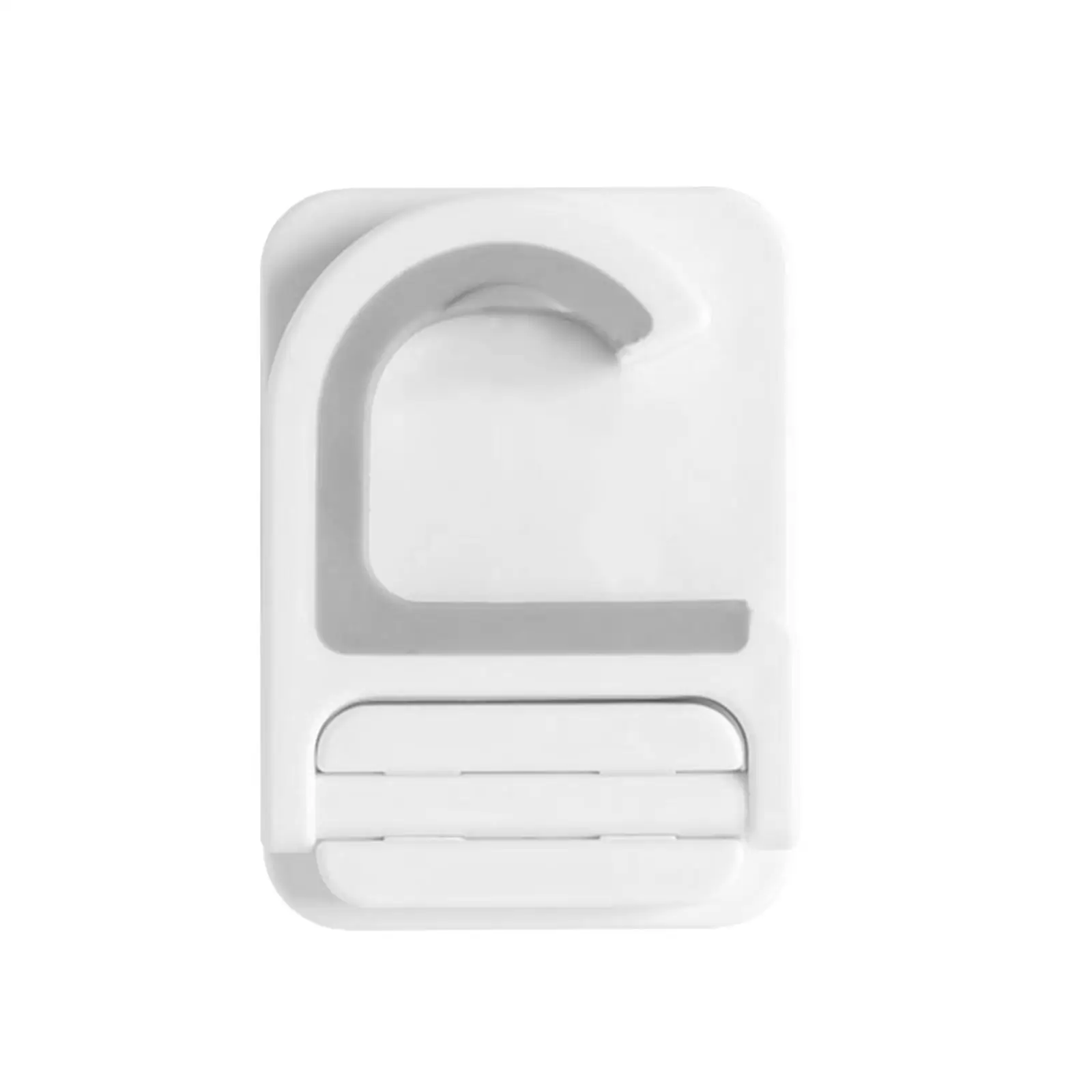 Bathroom Accessory Without Drilling Mop Holder Plastic Wall Mounted Broom Clip Anti Slip Hanger for Towels and Brushes