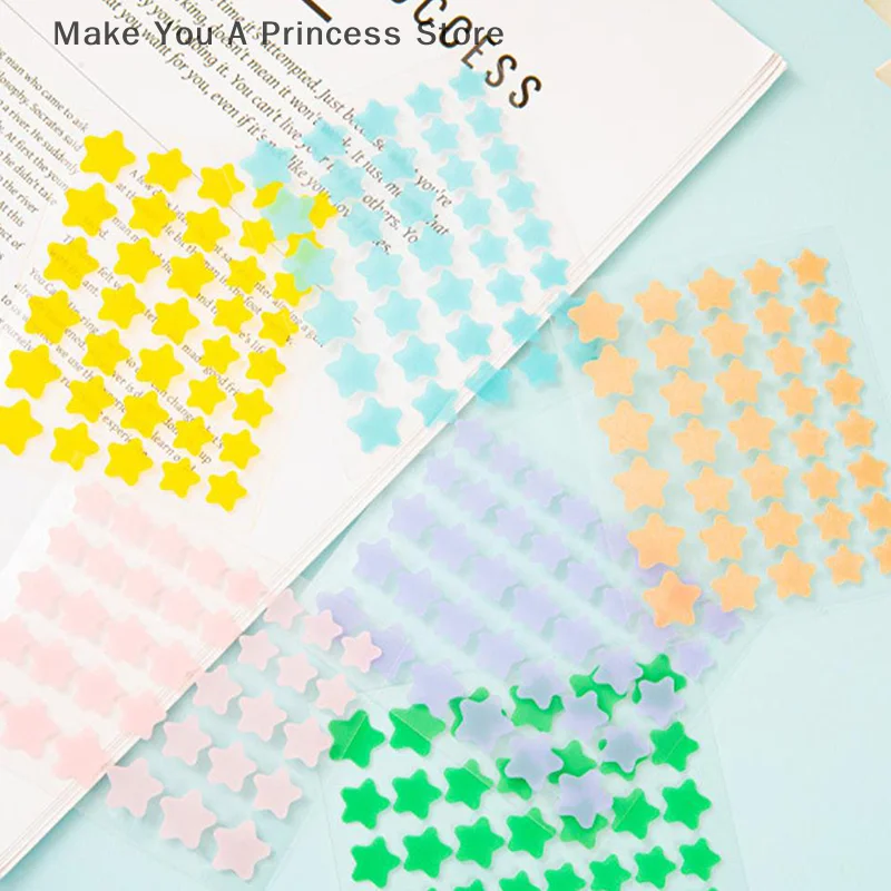 Patchs colorés en forme d'étoi - Skincare avis et prix