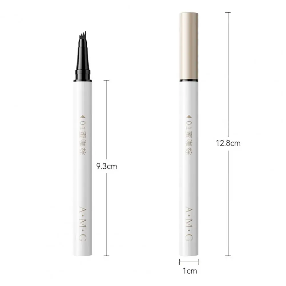 Stylo de microblading pour les yeux, 3 couleurs, liquide imperméable, longue durée, cosmétiques