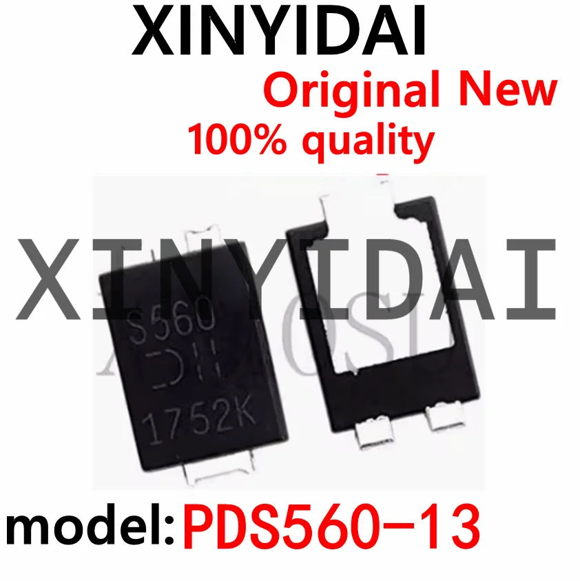 

10PCS New original PDS560-13 PDS560 S560 5A 60V POWERDI5 TO-277 IC Chip Stock Wholesale