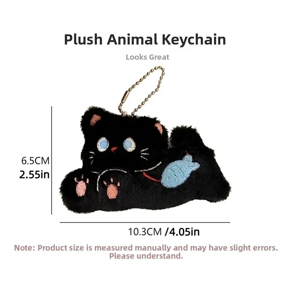 Créatif mignon chat Animal pendentif lapin ours sac à dos porte-clés léger exquis polyvalent porte-clés pendentif décoratif