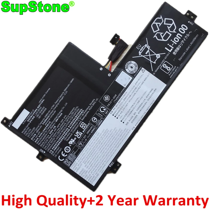 supstone l20c3pg0 l20d3pg2 l20m3pg3 bateria do portatil para lenovo 100e 300e 500e chromebook gen flex cromo 11m836 sb11b36299 01