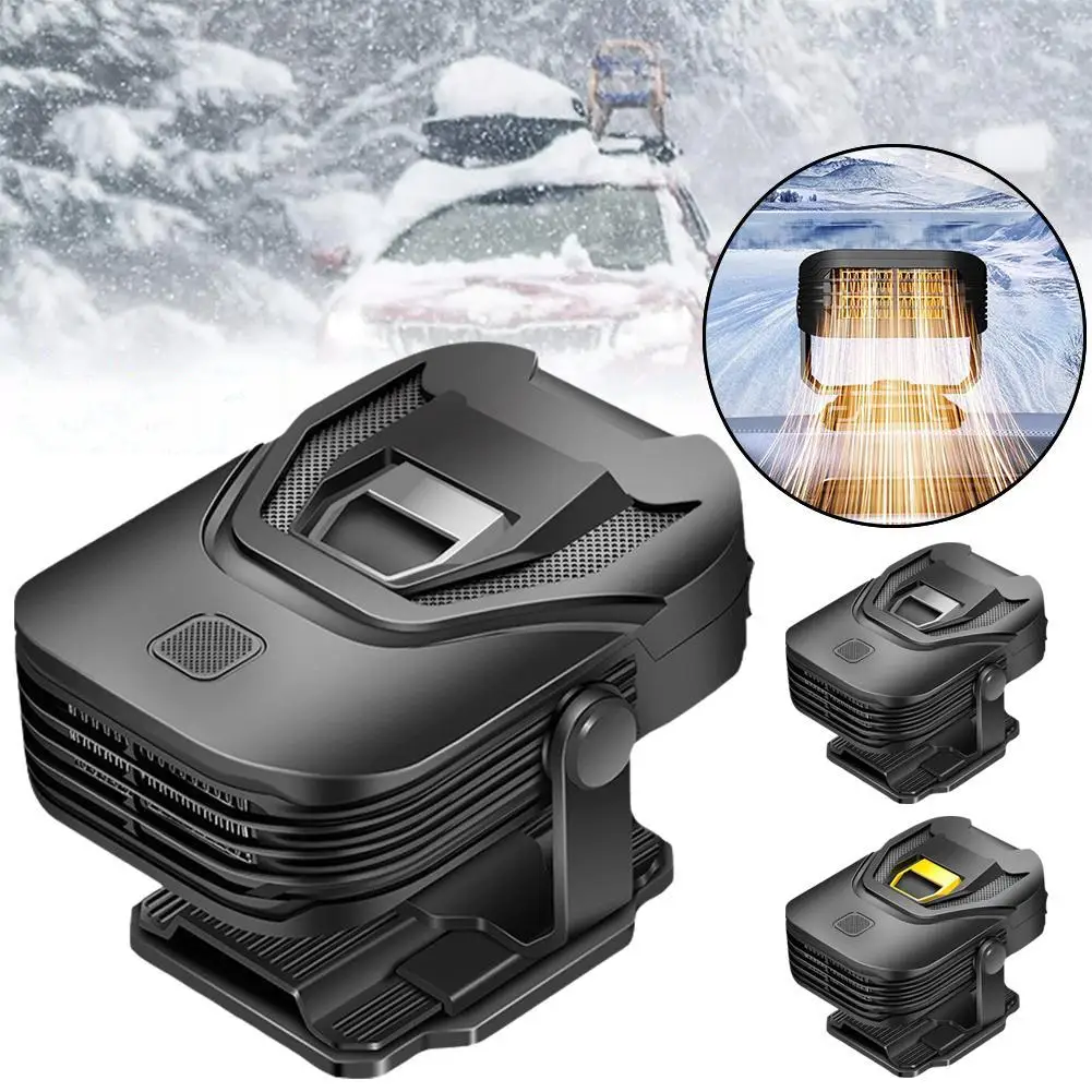 

Car Heater 12V 150W Portable Auto Fan Heater Window Defroster Quick Heating Windscreen Heater Fan Vehicle Mounted Heater