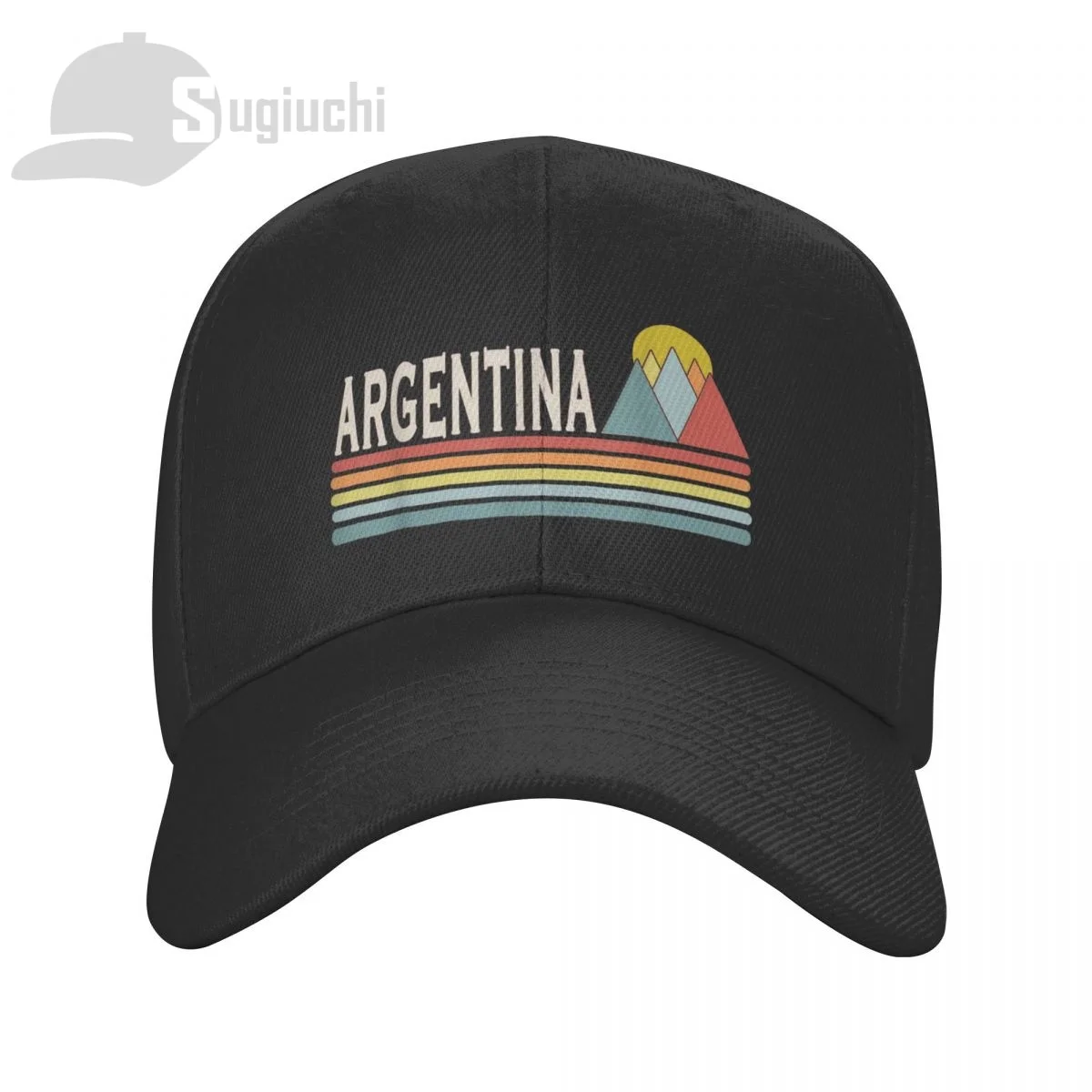 Argentinian mountain town Retro Sun Baseball Cap Hats Adjustable For Men Women Unisex Cool Outdoor Hat