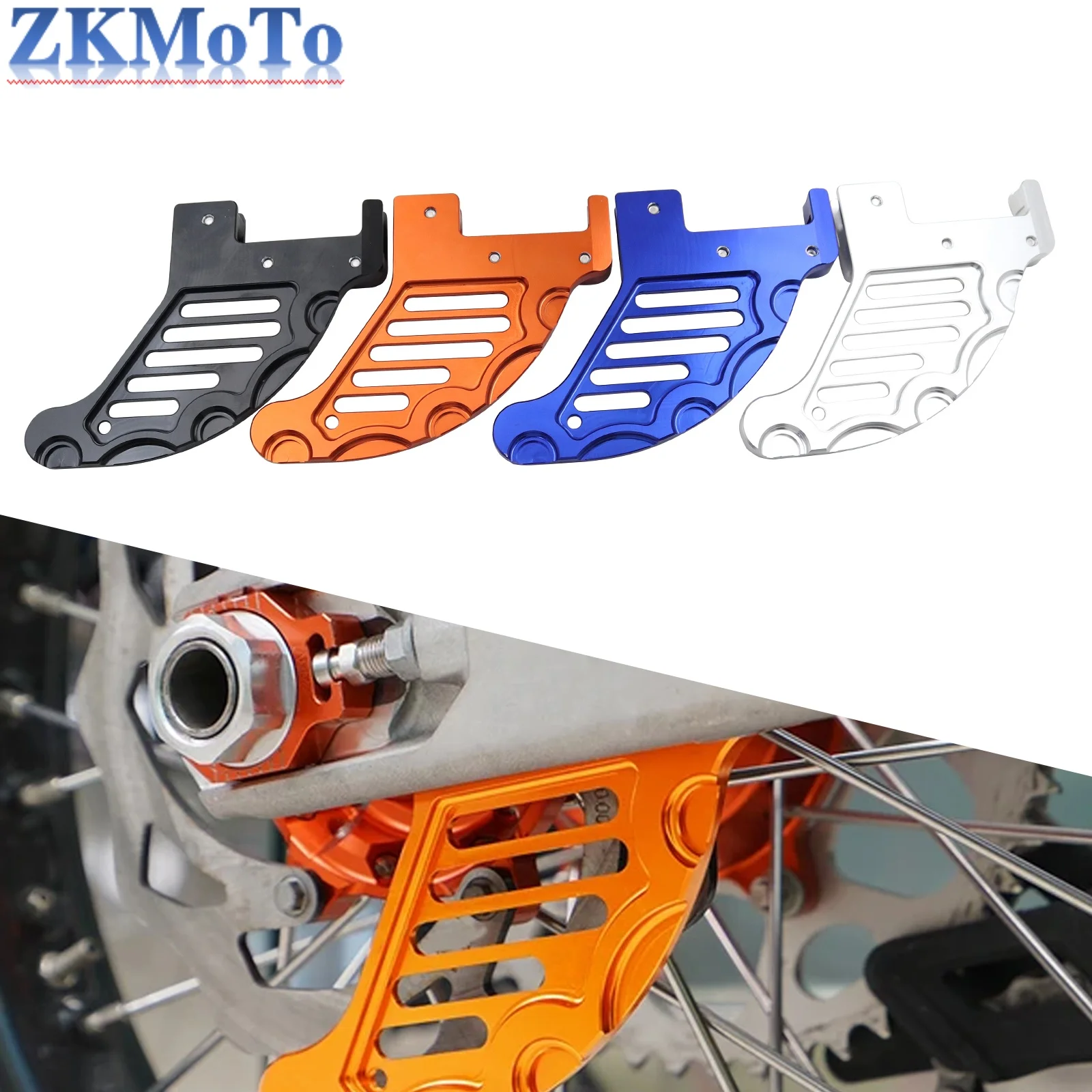 

Motorcycle CNC Aluminum Rear Brake Disc Guard Protector For KTM XCW XCFW EXC EXCF SX SXF XC XCF 6 Days TPI 125-530cc 2004-2024