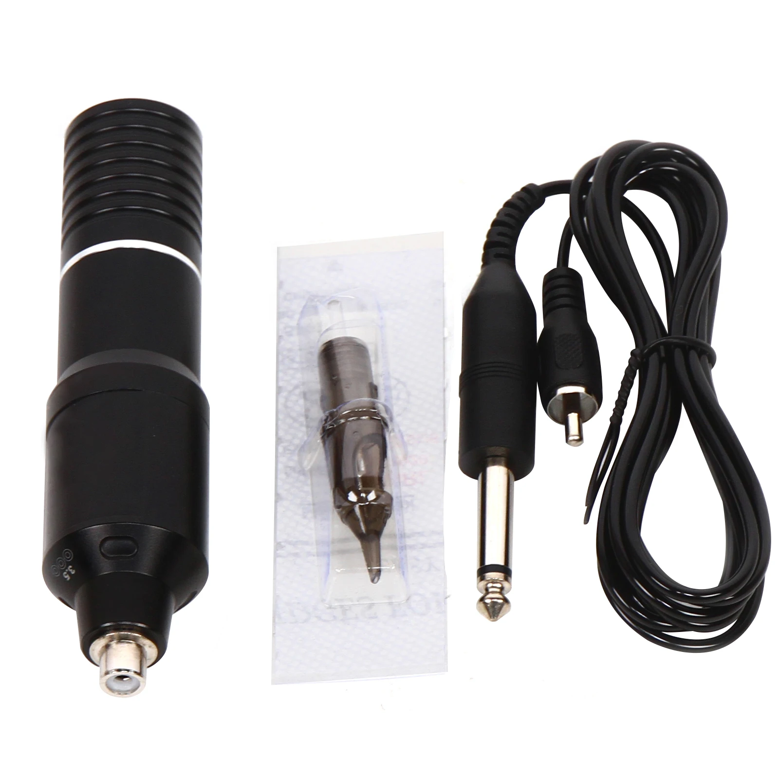 Professioneller Rotations-Tattoo-Stift 12000 U/min, Einstellbare Nadeltiefe 1-4mm, Ultra-Leise 5dB Stickmaschine für Schönheitssalon, Studio und Privatgebrauch