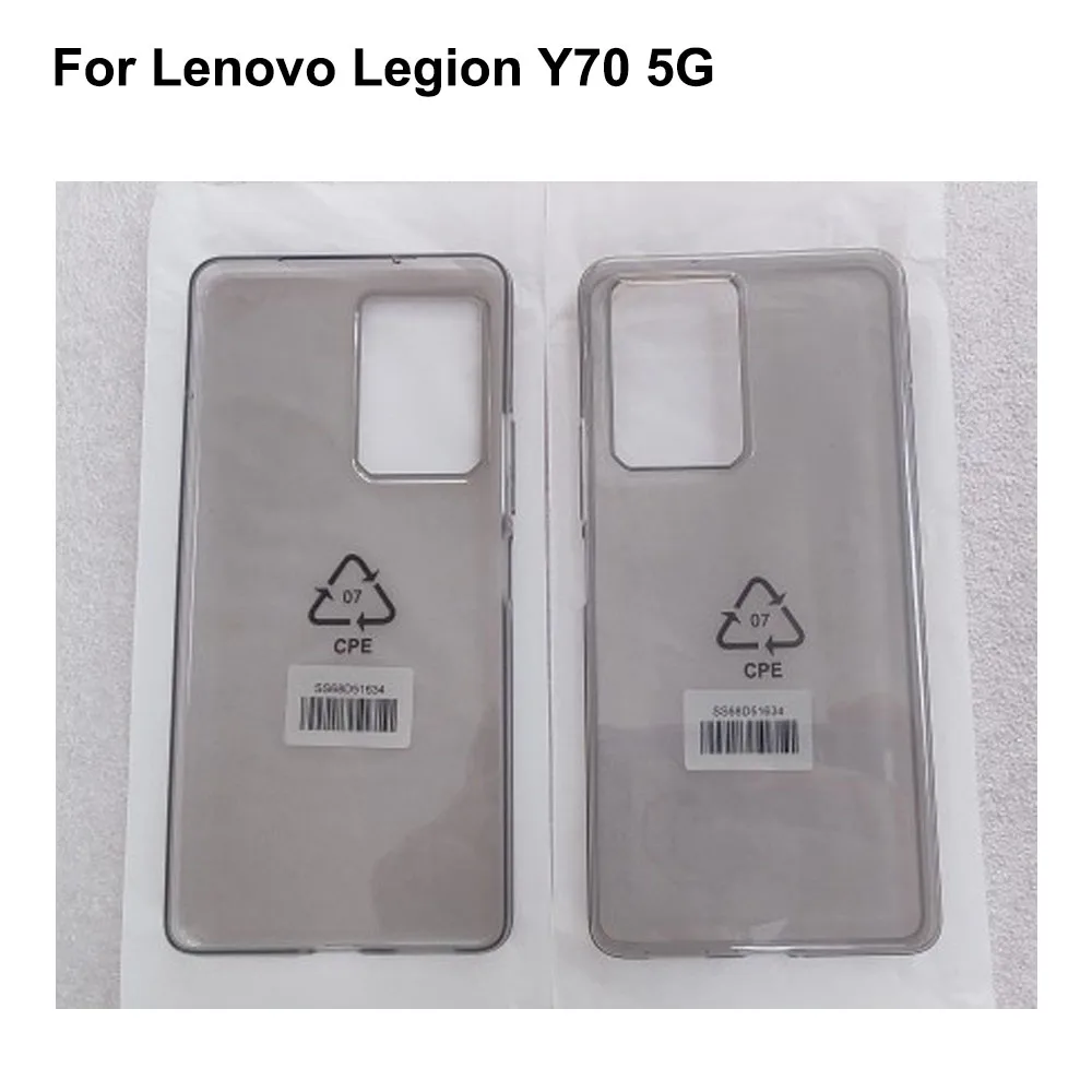 

Original Case For Lenovo Legion Y70 5G Transparent Slim Thin Back Cover L71091 Legion Y70 Y 70 5G Funda Casing Clear Shell