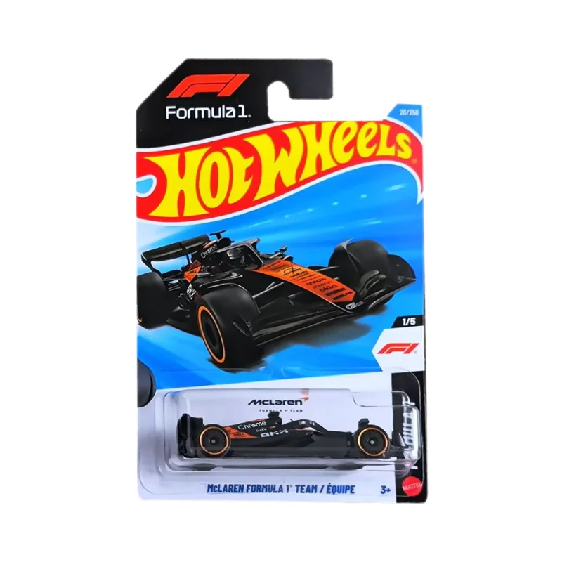 Original en Stock 2026B Hot Wheels alliage voiture F1 Mclaren Ferrari F90 Bugatti modèle de voiture ornement jouets garçon cadeaux de noël