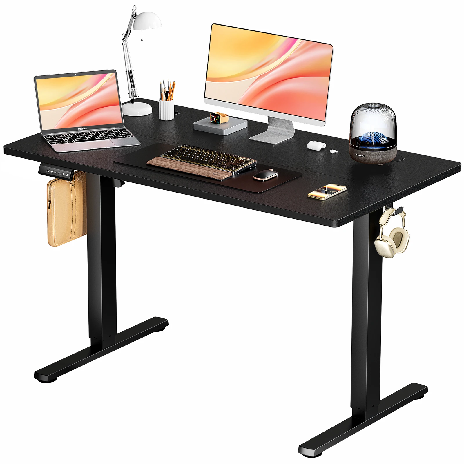 전동 높이 조절식 컴퓨터 책상, 인체공학적 워크스테이션 - Home Office Work Table 리뷰 및 가격