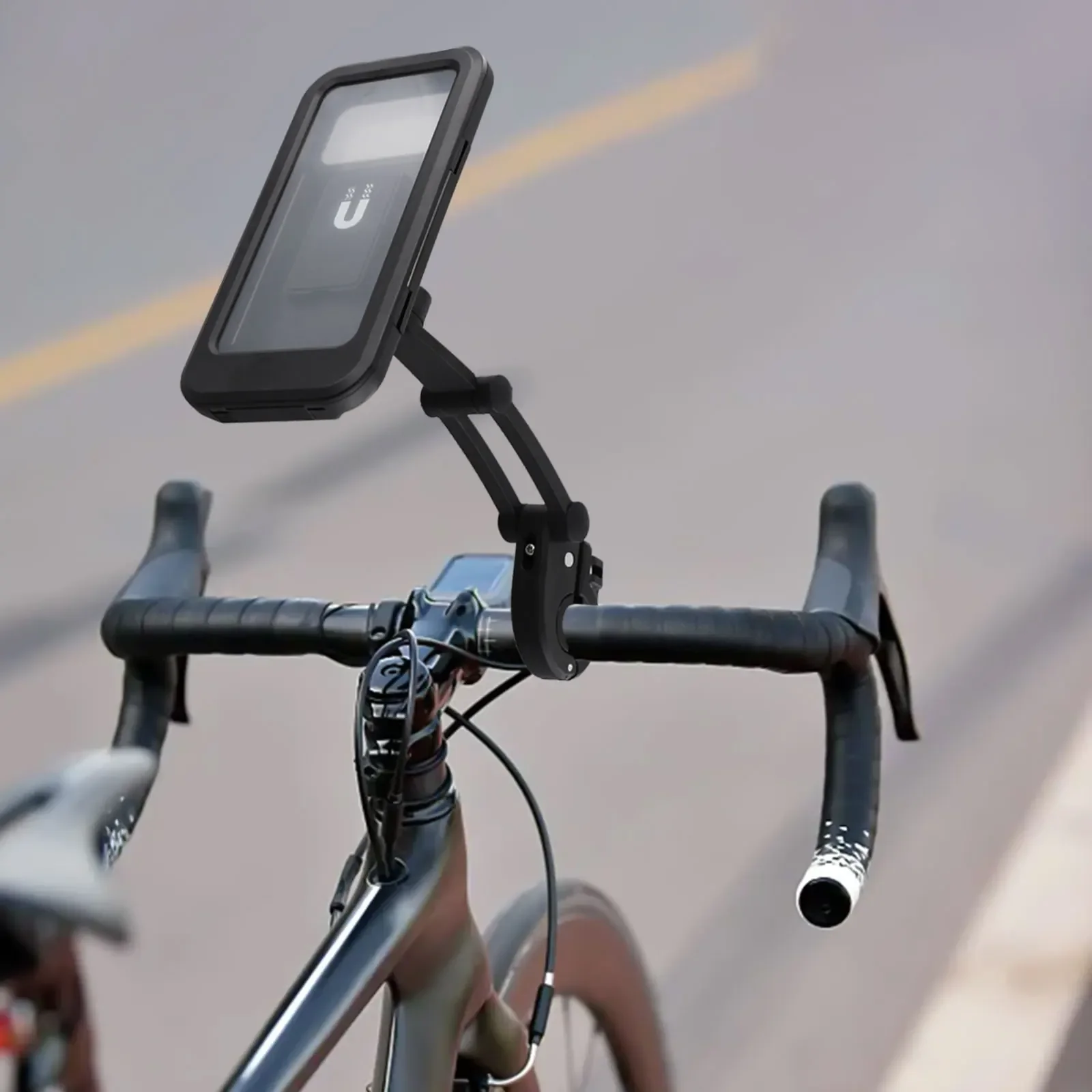 Shockproof Cellphone Holder Bicycle Mobile-Phone Holder Navigation Rainproof Shockproof Mobile Phone Holder Bike Parts