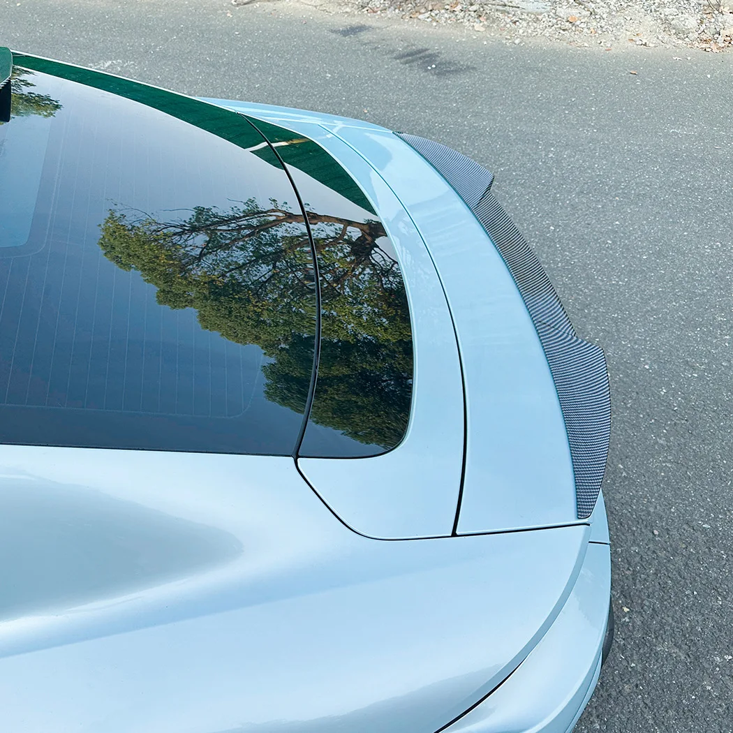 

For Porsche Taycan 2019+ Trunk Spoiler Black Car Rear Wing Body Kit Accessories Styling