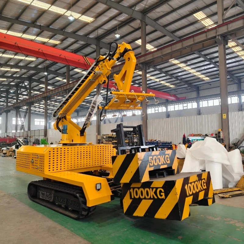 Customized Special Engineering Vehicle For Solar Panel Installation Crawler Undercarriage All Terrain Type PV Panel Installer