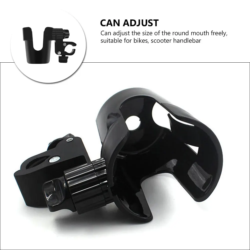 

Universal Adjustable Cup Holder Bottle Rack For Stroller Bike Scooter Wheelchair Rotatable Water Bottle Holder Stable