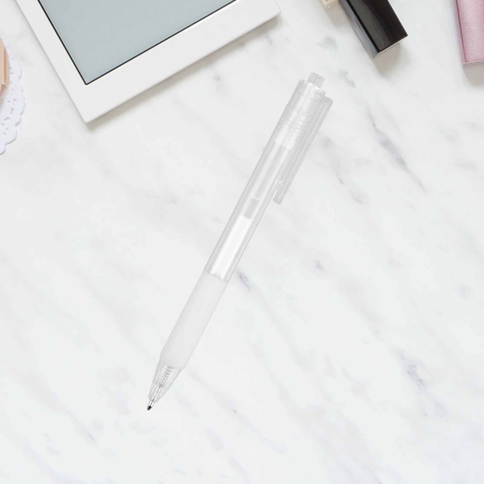 

1 set Eyebrow Mapping Marker Waterproof Long-lasting Tattoo Positioning Pen 3Pens 6Refills White Fashion Makeup for Embroidery