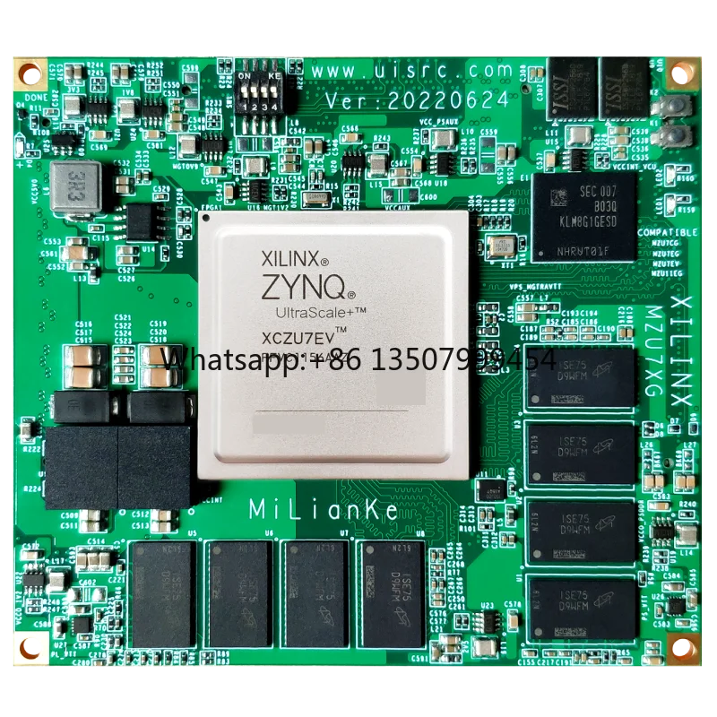 MLK-CM03-7EG/7EV ZYNQ UltraScale+MPSoC Series Core Board Dual-core RPU Cortex-A53 + Cortex-R5 Mali-400MP2 GPU 4GB DDR4 Machine