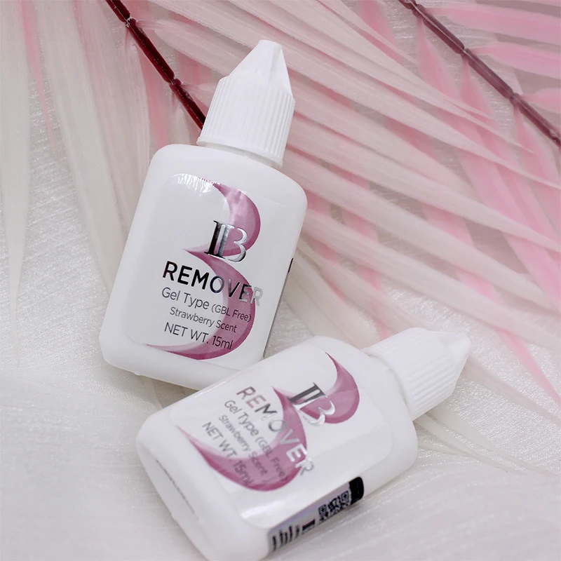 5 زجاجات IBeauty مزيل الصمغ الفراولة GBL الحرة IB رمش تمديد 15 مللي جل نوع Debonder الأصلي كوريا إزالة لاصق