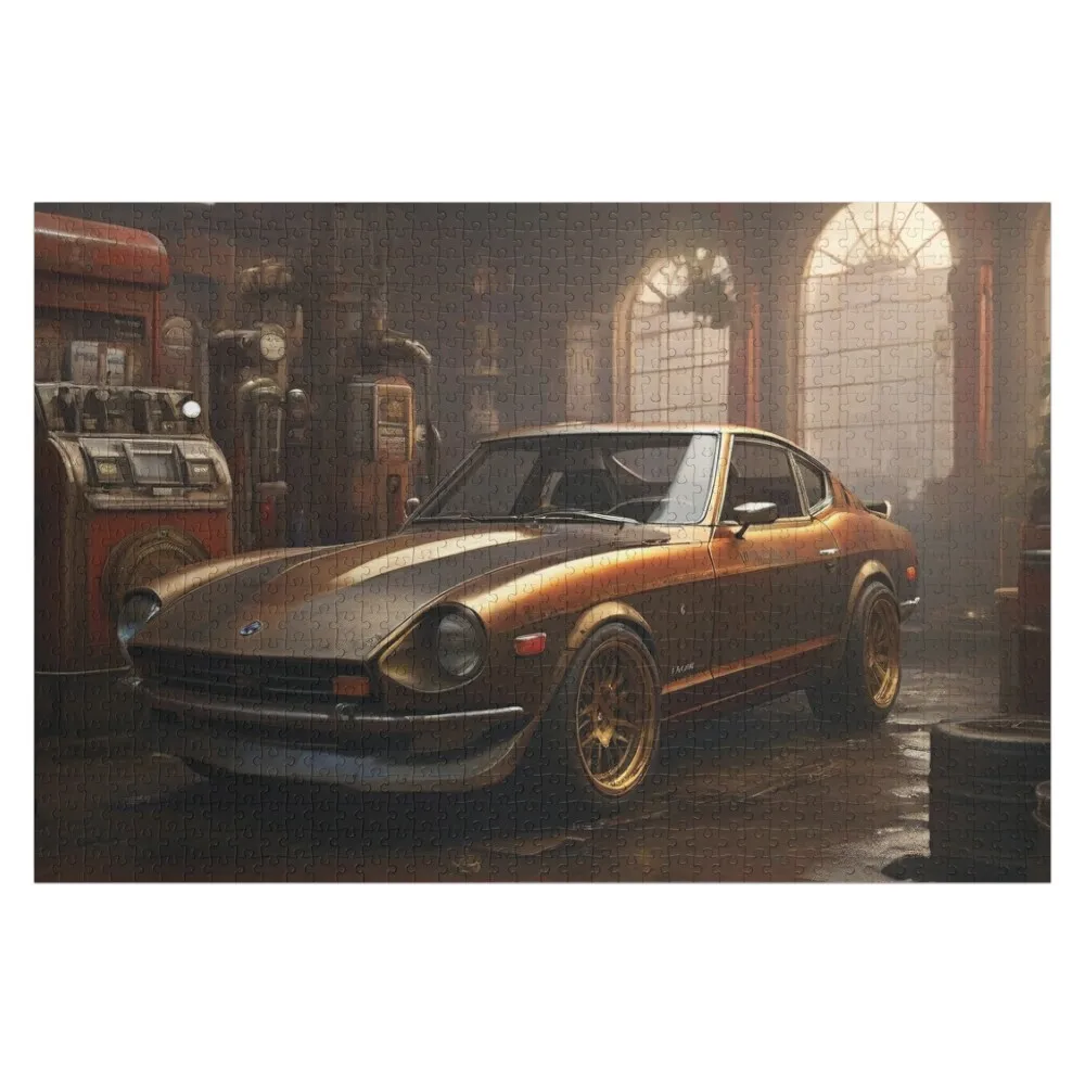 

1970 Datsun 240Z Jigsaw Puzzle Customized Gifts For Kids Woods For Adults Custom Puzzle