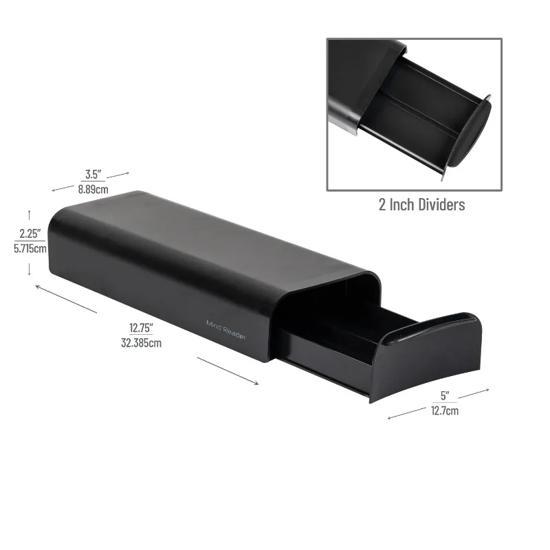 منظم كبسولات القهوة البلاستيكية الفردية، سعة 12-14 كبسولة قهوة، أسود #3