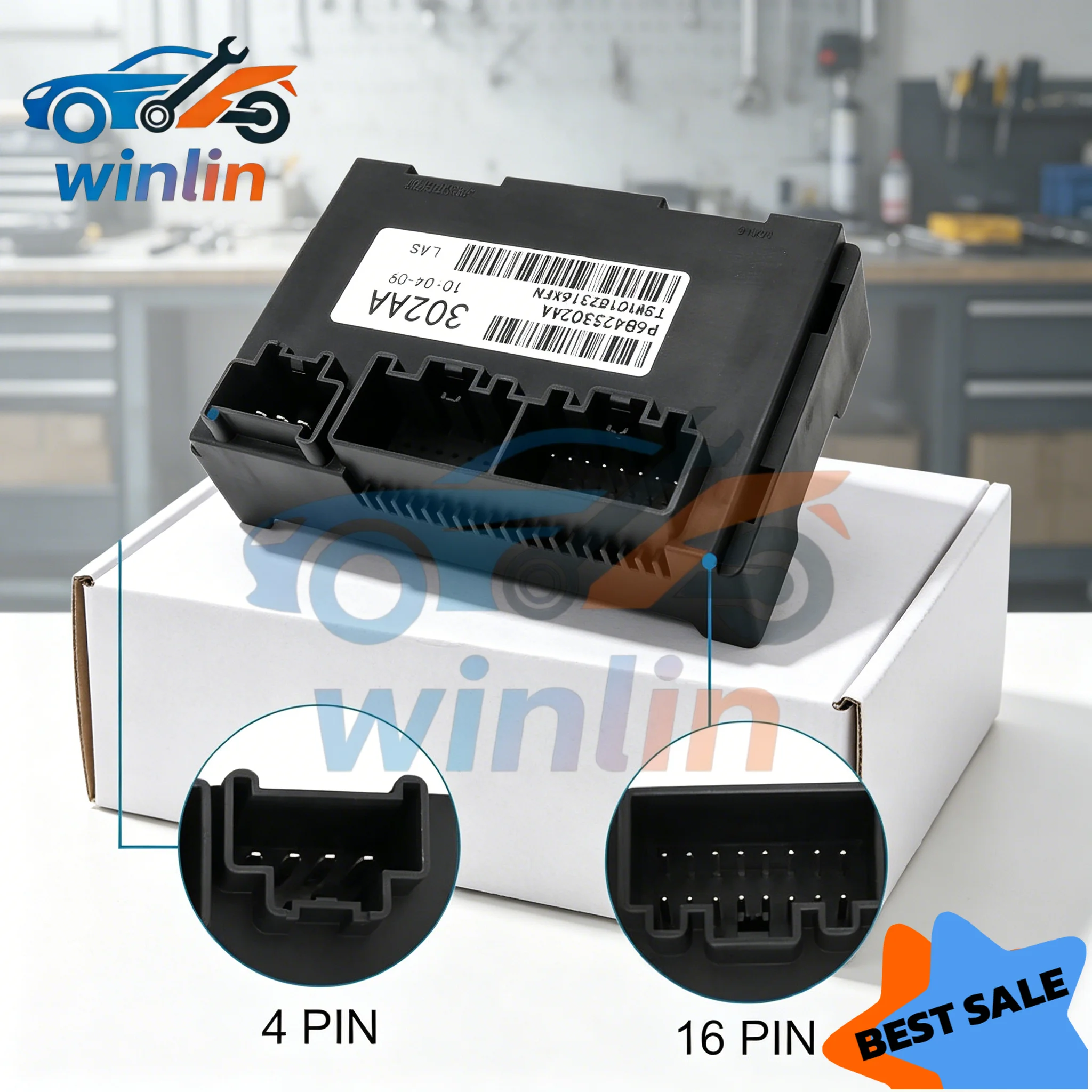 OEM 68423302AA Transfer Case Control Module for 2019-2020 Jeep Grand Cherokee Dodge Durango 4WD Front Left
