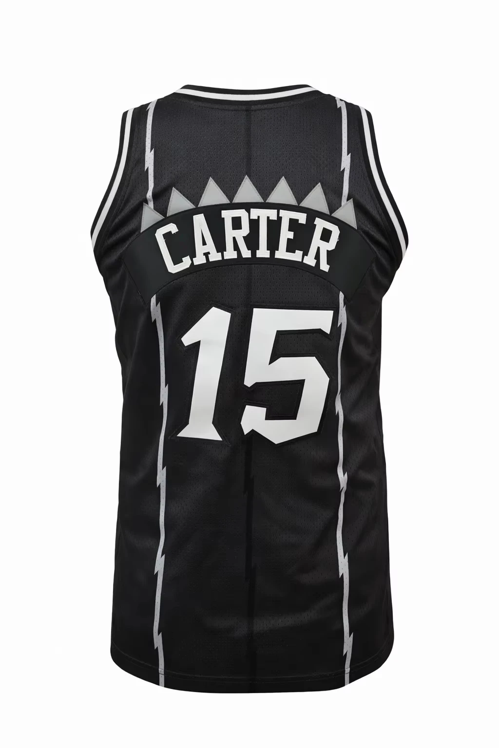 2027 Hot Sale Retro Carter 15 Raptors Purple Lightning Print Jersey Streetwear Fan Basketball Tank Top Family Matching