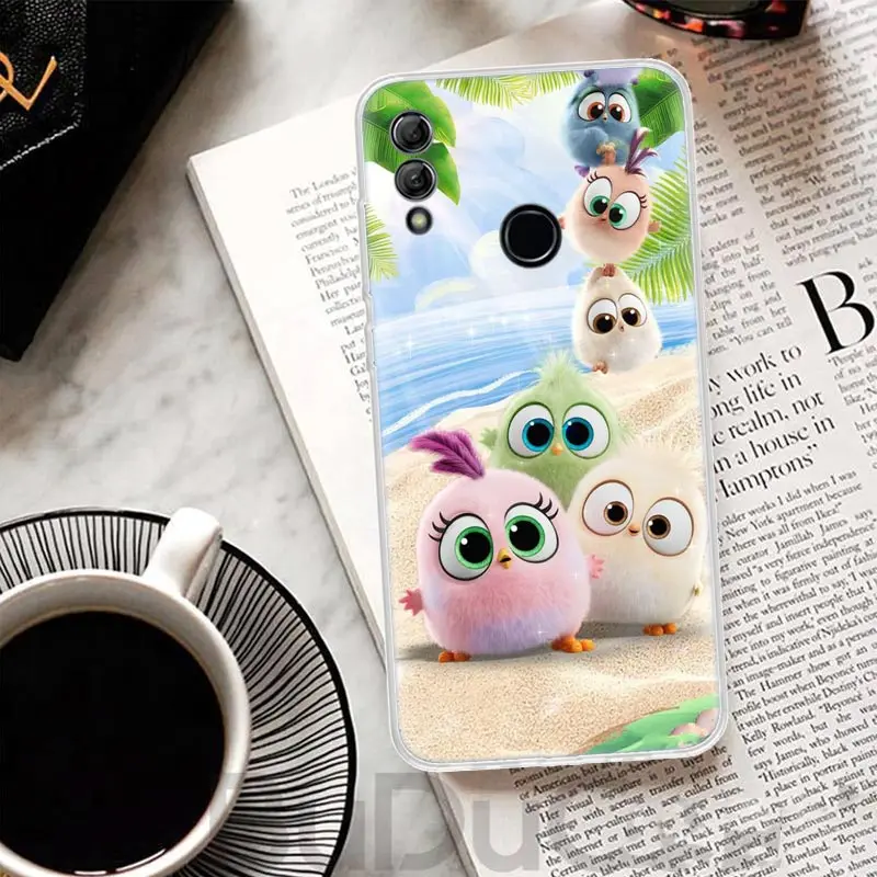 Three Lovely Birds Cover For Huawei Honor 10 Lite 9X 9 8S 8X 8A Phone Case Y5 Y6 Y7 Y9S P Smart Z 2019 2021 50 1020i Coque