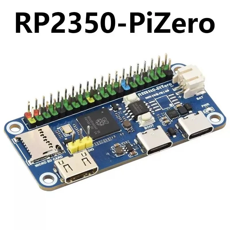 Raspberry Pi Pico 2 RP2350B Development Board for PSRAM DVI/HDMI RP2350-PiZero