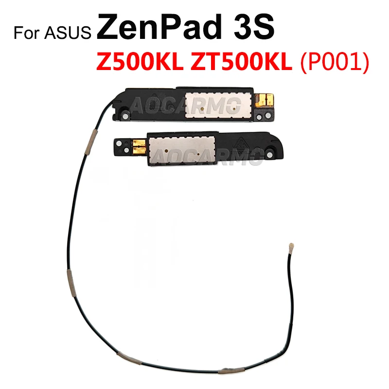 Aocarmo For ASUS Zenpad 3S Z500KL ZT500KL P001 Speaker Bottom Loudspeaker Buzzer Ringer With Signal Antenna Replacement Parts