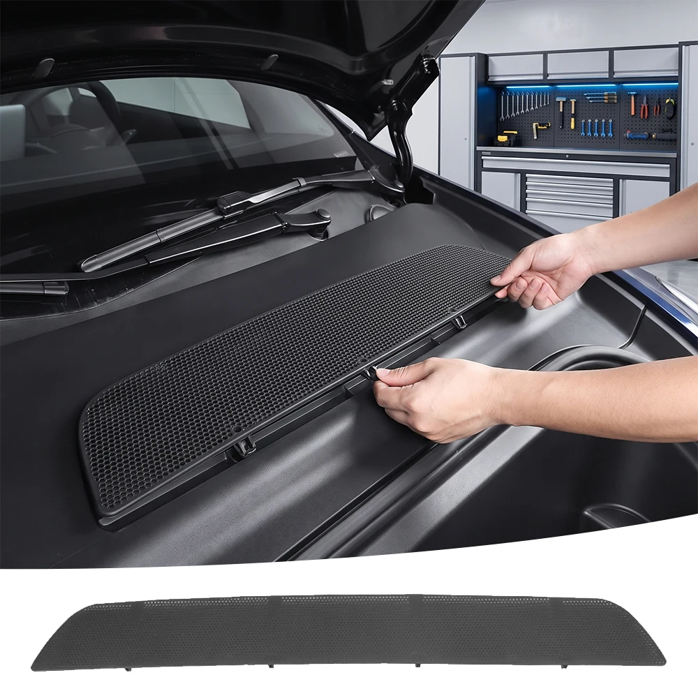 Car Air Inlet Protective Cover For Tesla Model Y 2021-2024 Part Anti-insect Anti-fouling Air-Conditioning Cover Auto Accessories