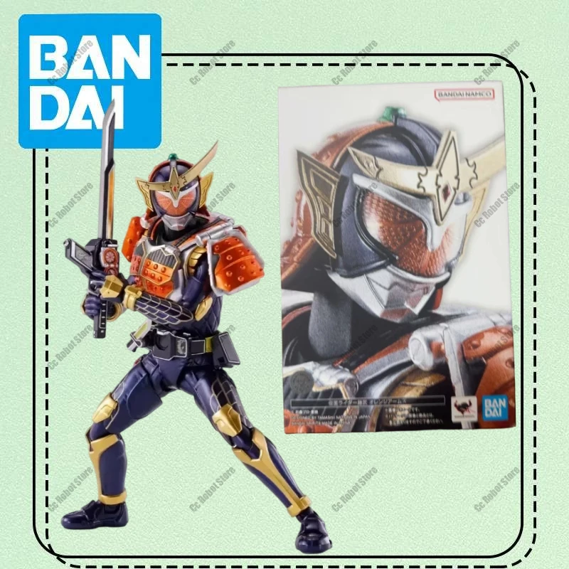 

Bandai Genuine S.H.Figuarts Masked Rider Anime Figure Kamen Rider Gaim Baron Banana Arms Orange Arms Action Toys Kids Gift Model