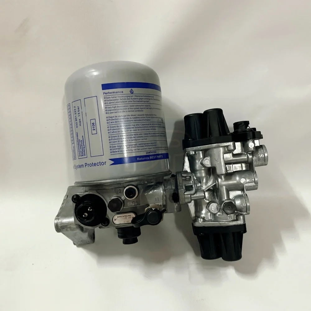 

1PC Truck Complete Air Dryer With Valve 9325000070 9325000020 II35530 1505230 0014317915 0014318215 0014316515 1935482