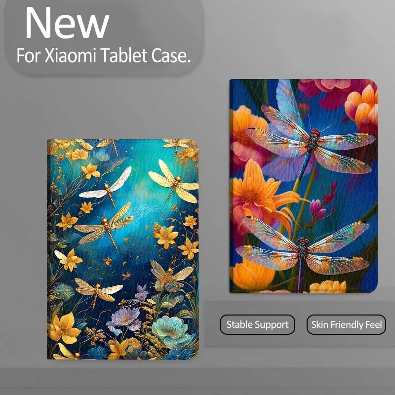 

Чехол для планшета Xiaomi Redmi Mi Pad 4 5 6 7 8 K SE Mini Pro Plus Max 10.1 11.2 дюймов с рисунком в виде бабочки