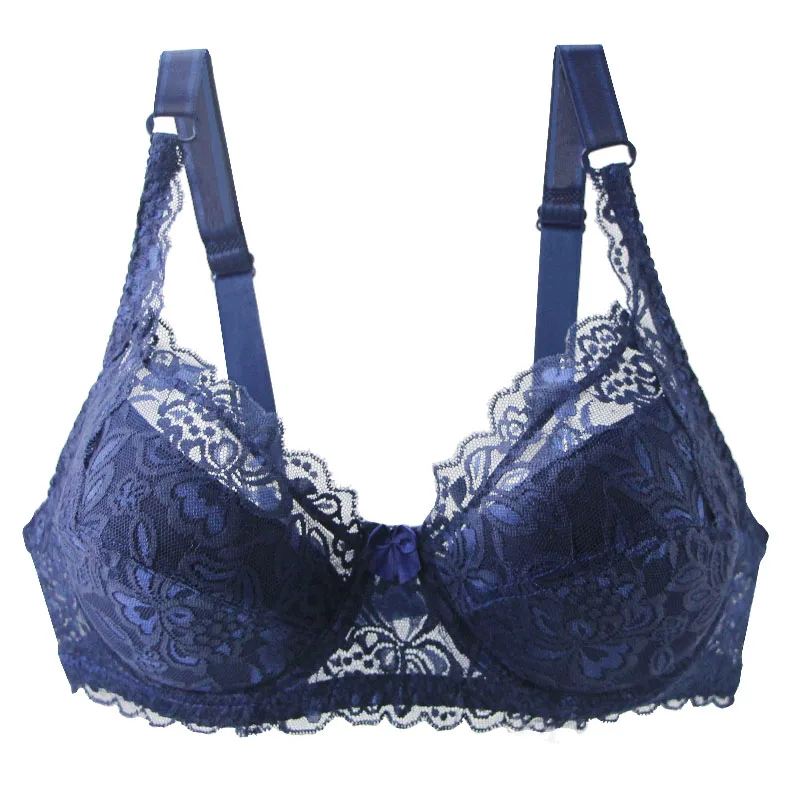 Nowy styl Seksowne biustonosze 34/75 36/80 38/85 40/90 42/95 44/100 46/105 48/110 CDE Cup Plus Size Bielizna Push Up Dla Kobiet