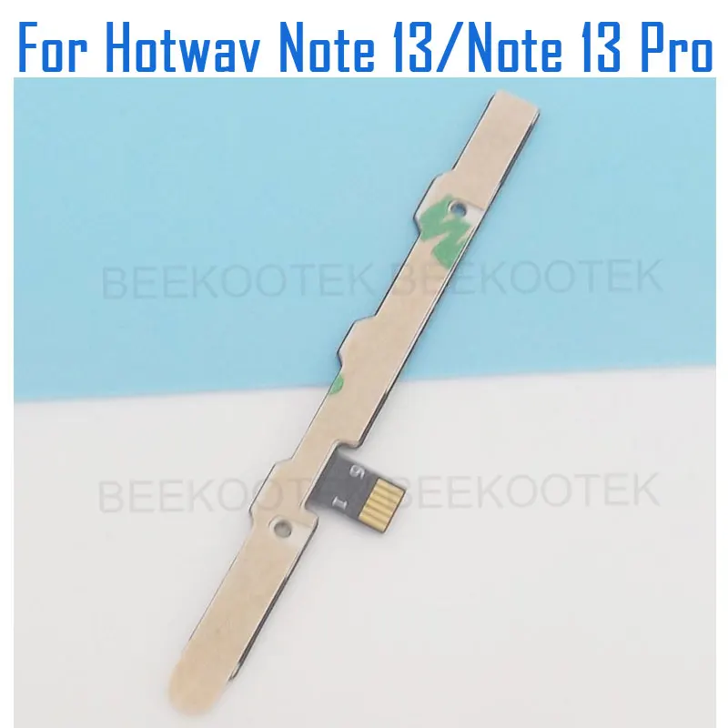 New Original HOTWAV Note 13 Note 13 Pro Power Volume Button Key Side Cable flex FPC For HOTWAV Note 13 Pro Smart Phone