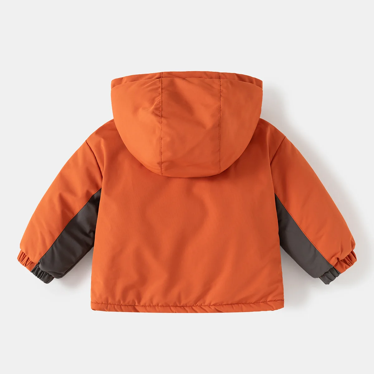 Boys Casual Cotton Padded Warm Down Jacket Kids Hooded Zipper Fleece Lined Coat Children's Winter Thick Windbreaker Jackets